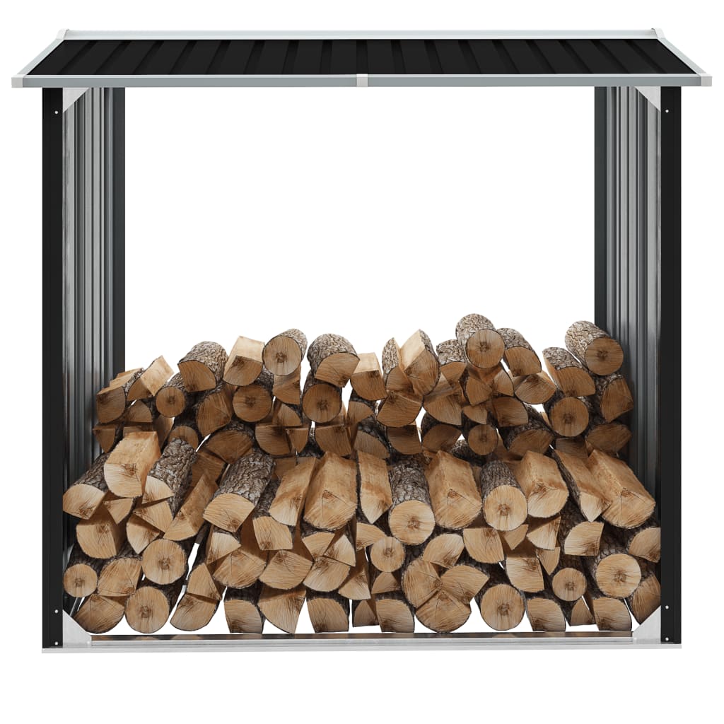 Capannone in Acciaio Zincato 172x91x154 cm Marrone